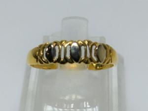 Sortija Oro Amarillo 18K. Talla 15, Peso 2g