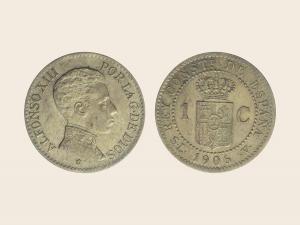 1 Céntimo Alfonso XIII